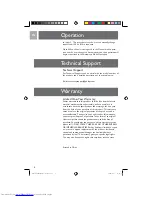 Preview for 4 page of Philips SWS2326W/17 User Manual