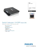 Philips SWS2463H Specifications preview