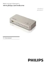 Philips SWS3435 User Manual preview