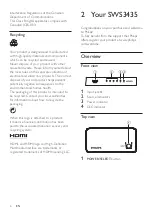 Preview for 6 page of Philips SWS3435 User Manual