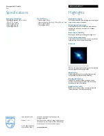 Preview for 2 page of Philips SWV2214W Specifications