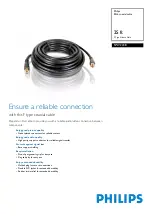 Preview for 1 page of Philips SWV2238 Specifications