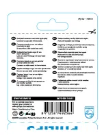 Preview for 1 page of Philips SWV4158W/10 Datasheet