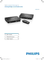 Preview for 1 page of Philips SWW1810 User Manual