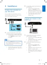 Предварительный просмотр 9 страницы Philips SWW1810 User Manual