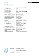 Preview for 3 page of Philips SXGA 1705LCD Specifications