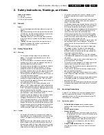 Preview for 3 page of Philips T260XW02V401 Service Manual