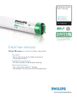 Philips T8 Lamps P-5338-G Brochure preview