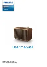 Предварительный просмотр 1 страницы Philips TAVS500 User Manual