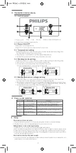 Preview for 4 page of Philips TB5101 User Manual