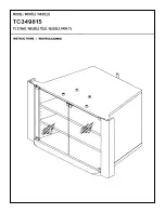 Предварительный просмотр 1 страницы Philips TC349815 Instructions Manual