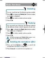 Preview for 14 page of Philips TCD808/A9 User Manual