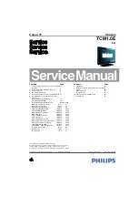 Philips TCM1.0E Service Manual preview