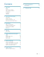 Preview for 2 page of Philips TCM350 User Manual