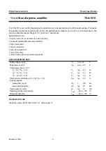 Preview for 2 page of Philips TDA1015 Datasheet