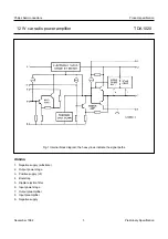 Предварительный просмотр 3 страницы Philips TDA1020 Datasheet