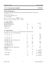 Предварительный просмотр 5 страницы Philips TDA1020 Datasheet