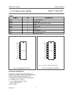 Предварительный просмотр 4 страницы Philips TDA1517 Datasheet