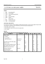 Предварительный просмотр 4 страницы Philips TDA1519 Datasheet