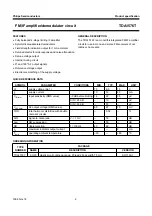 Предварительный просмотр 2 страницы Philips TDA1576T Datasheet