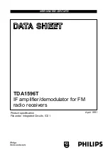 Philips TDA1596T Datasheet preview