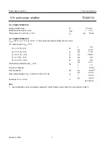 Предварительный просмотр 5 страницы Philips TDA2611A Datasheet