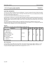 Предварительный просмотр 4 страницы Philips TDA2613 Datasheet