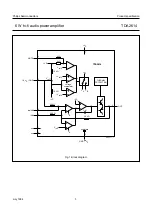 Предварительный просмотр 3 страницы Philips TDA2614 Datasheet