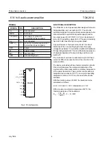 Предварительный просмотр 4 страницы Philips TDA2614 Datasheet