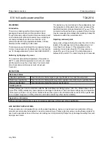 Предварительный просмотр 10 страницы Philips TDA2614 Datasheet