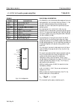 Предварительный просмотр 4 страницы Philips TDA2615 Datasheet