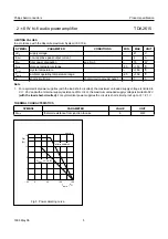 Предварительный просмотр 5 страницы Philips TDA2615 Datasheet