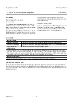 Предварительный просмотр 11 страницы Philips TDA2615 Datasheet