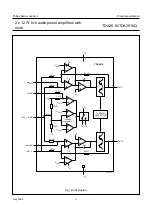 Предварительный просмотр 3 страницы Philips TDA2616 Datasheet