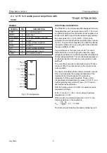 Предварительный просмотр 4 страницы Philips TDA2616 Datasheet