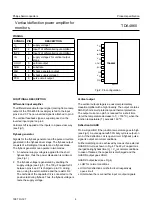 Предварительный просмотр 4 страницы Philips TDA4860 Datasheet