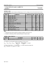 Предварительный просмотр 5 страницы Philips TDA4860 Datasheet