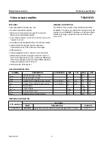 Предварительный просмотр 2 страницы Philips TDA6101Q Datasheet