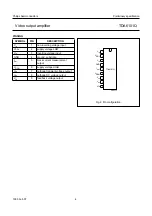 Предварительный просмотр 4 страницы Philips TDA6101Q Datasheet