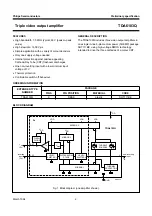 Предварительный просмотр 2 страницы Philips TDA6103Q Datasheet