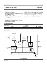 Предварительный просмотр 2 страницы Philips TDA6106Q Datasheet