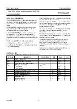 Предварительный просмотр 4 страницы Philips TDA7052A Datasheet