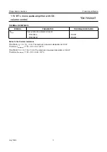 Предварительный просмотр 5 страницы Philips TDA7052A Datasheet