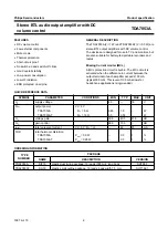 Предварительный просмотр 2 страницы Philips TDA7053A Datasheet