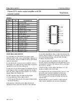 Предварительный просмотр 4 страницы Philips TDA7053A Datasheet