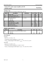 Предварительный просмотр 5 страницы Philips TDA7053A Datasheet