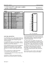 Preview for 4 page of Philips TDA7057AQ Datasheet