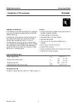 Preview for 2 page of Philips TDA8440 Datasheet