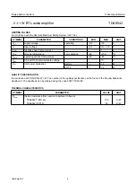 Предварительный просмотр 5 страницы Philips TDA8542 Datasheet