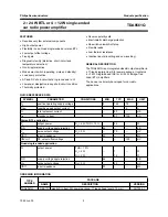 Предварительный просмотр 2 страницы Philips TDA8561Q Datasheet